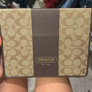 Coach tablet case